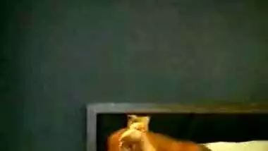 Hot chubby wife fucking with male escort and loud moaning