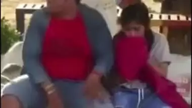 Tamil GF sucks BF dick outdoor In the park and swallows cum, new Desi mms