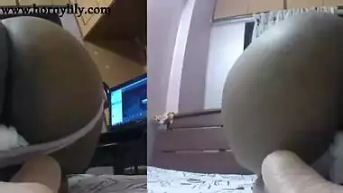 Indian Bhabhi Shaking Her Big Ass Asking Her Fans To Fuck Her Hard In Doggystyle