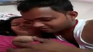 Horny Desi guy worships partner's XXX nipples before chudai begins