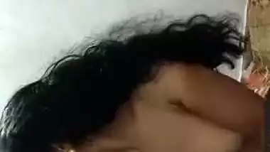 Spicy Desi XXX whore gives a blowjob and gets her pussy dildoed MMS