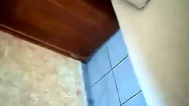 Topless Desi teen in yellow panties isn't sure about sex with XXX boy on camera