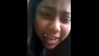 For cash Indian porn star demonstrates on camera her tits and pussy