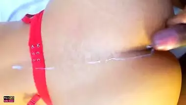 Big Tits With Hot Candle, Fuck Hard, Cum On Ass In Doggy Style