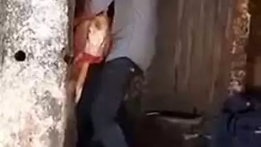 Voyeur records Desi hottie sucking boyfriend's XXX dick outdoors