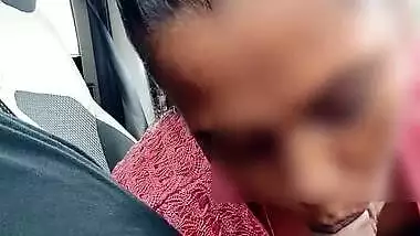 Desi Maid Obeys Commands And Performs A Marathon Blowjob In The Car