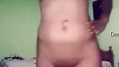 Today Exclusive- Sexy Lankan Girl Record Her Nude Video Part 2