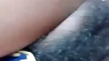 Tamil sex of a man pounding a hairy cunt in an open area
