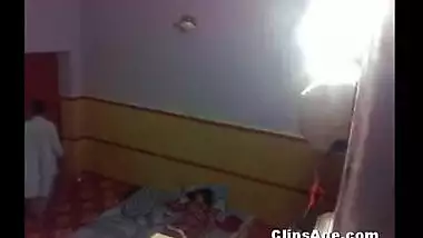 Pakistani guy fucking his friends wife at friends bedroom captured using hidden cam