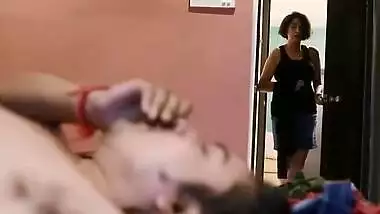 Today Exclusive- Super Hot Look Desi Girl Sex With Gf And Her Mom Got Horny