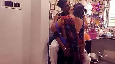 Big-assed Desi maid lets her younger boss play with her XXX breasts